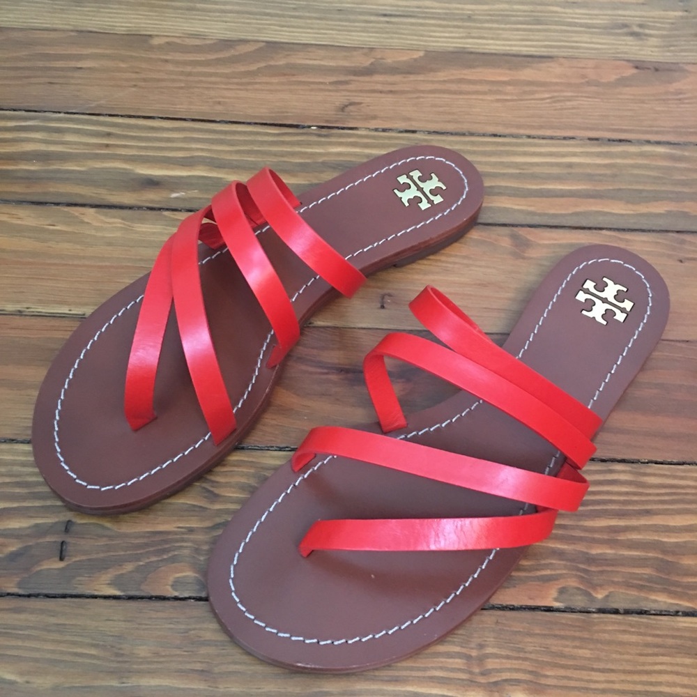 🚫SOLD Tory Burch Patos Slide Sandals Size 8 - Picture 6 of 7